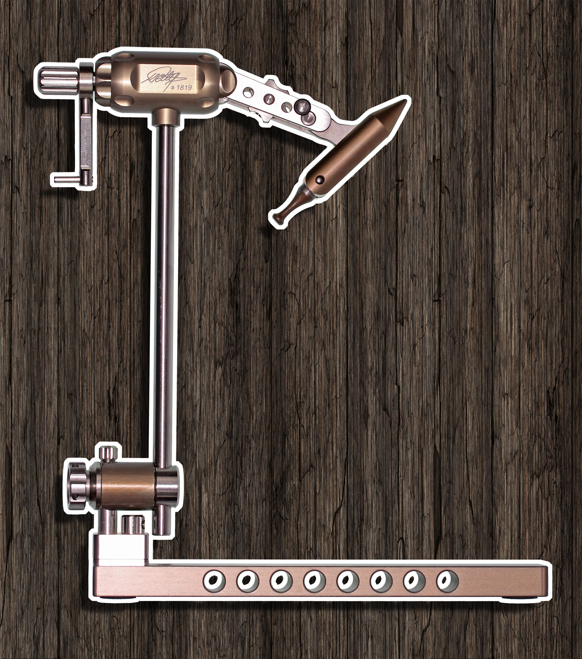 fliegenbinden bindestock